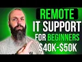 4 Entry-Level Remote IT Support Jobs Hiring Now 2025