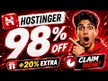 Hostinger Coupon Code 2026 LAST CHANCE Hostinger Discount Code Hostinger Promo Code LATEST