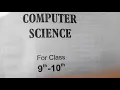 Class 10th Computer Science Chap 4 Arrays Punjab Textbook Board Part 1