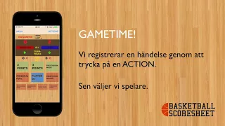 MATCHPROTOKOLLAPP - basketball scoresheet