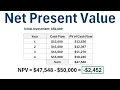 How to Calculate Net Present Value NPV