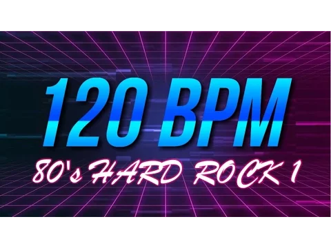 Download MP3 120 BPM - 80's Hard Rock - 4/4 Drum Track - Metronome - Drum Beat