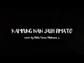 Download Lagu KAMPUNG NAN JAUH DIMATO | cover by Dilla Viona Mahnara. S |