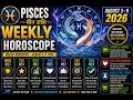 Pisces Weekly Horoscope August 3 9 2026 Trust Your Intuition Something Big Is Coming