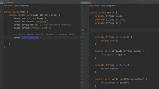 Access Modifiers in Java Part 2 - Code Example