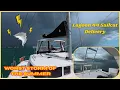 Download Lagu Lagoon 44 Delivery Turns Dangerous: Waterspouts, Flipped Boats \u0026 30+ Knot Winds on ONE Engine