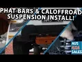 3 Inch Fox Racing Installation With A Phat Bars Caloffraod Package 2017 Toyota Hilux N80 TRD