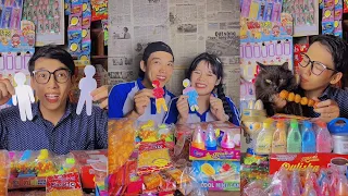 Truy tìm Mecha Chameleon | Tiểu Bông không biết cách ăn kẹo🍡 | Ăn Vặt Chú Tư #anvat #anvatchutu