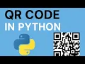 Generate QR code with python in less than 3 minutes Beginners friendly