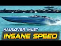 SERIOUS RAW POWER THROUGH HAULOVER INLET - SICK HP IN 4K BOAT ZONE