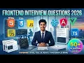 Top Front-End Developer Interview Questions Answers 2026 HTML CSS JavaScript React Freshers