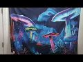 Mushroom Tapestry - 60x51 Inches Viewing