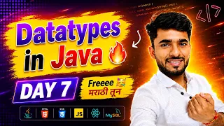 Full Stack Java Free Day 7 - Datatypes in Java aadiandjava 2 0