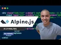Alpine js in Just 27 Minutes 2025 Full Tutorial