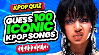 Guess 100 Iconic & Popular K-Pop Songs 🔥 Ultimate Quiz Challenge | KPOP QUIZ 2025