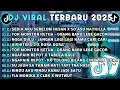 Lagu DJ TIKTOK TERBARU 2025🎵DJ SEDIA AKU SEBELUM HUJAN X SO ASU NAYKILLA🎵DJ TOR MONITOR