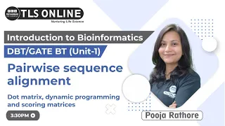 Pairwise Sequence Alignment GATE-BT DBT-JRF