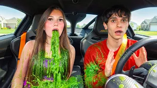 MY GIRLFRIEND THREW UP IN MY MCLAREN!