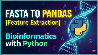 14 Bioinformatics with Python Converting FASTA to Pandas DataFrames Feature Extraction