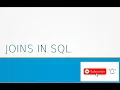 SQL Joins and its types Inner Left Right Full Join SQL Joins With Examples Malayalam Tutorial