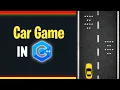 Car Game in C for Beginners Easy Console Games Coding Tutorial Code With MRSTB