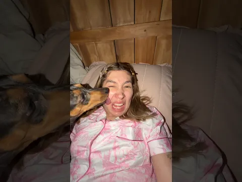 último paso de la rutina 🐶