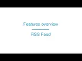 RSS Feed - Designeefy Mobile App Builder