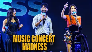 shahid kapoor rashmika mandanna u0026 kriti sanon set the stage on fire at the cocktail 2 music concert