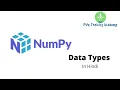 28 Numpy Data Types for Python Hindi