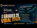 Your YouTube titles are failing here s why
