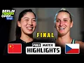 Download Lagu Xinyu Wang vs Marketa Vondrousova Final Highlights - Berlin Final 2025