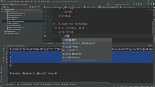Loop Control Statements break continue pass in Python 3
