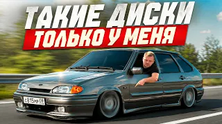 ПРЕОБРАЖЕНИЕ 2114 НА СТАТИКЕ. НОВЫЕ ДИСКИ, ВЫХЛОП. БУНКЕР ЛЮМАР В КРУГ