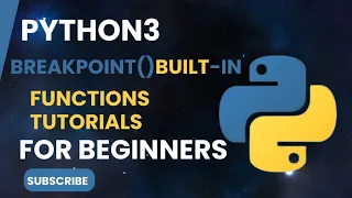 The Breakpoint Built-in Function Master Python Debugging Now