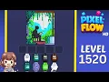 Pixel Flow Level 1520 Solution Walkthrough