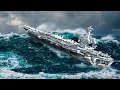 Download Lagu Why MONSTER WAVES Can't Sink US Navy's LARGEST Aircraft Carriers During Rough Seas