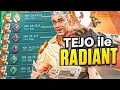 Lagu sadece TEJO oynayıp, RADİANT oldum! | Valorant