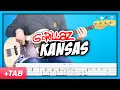 Download Lagu Gorillaz - Kansas | Bass Cover with Play Along Tabs
