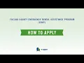 Fresno County Emergency Rental Assistance Program ERAP - How to Apply Online
