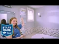 Lowe s Start Here - How to Make a Towel Rack Shelf