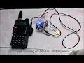 PD9JS ATTiny battery powered Morse Code call sign genny