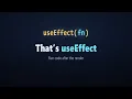 What is useEffect React s Most Used Hook Explained in 60 Seconds