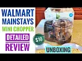 DETAILED REVIEW Walmart Mainstays 1 5 Cup One-Touch Pulse Mini Food Chopper 10