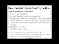 Randomized Algorithms Las Vegas Monti Carlo Randomized Quick Sort