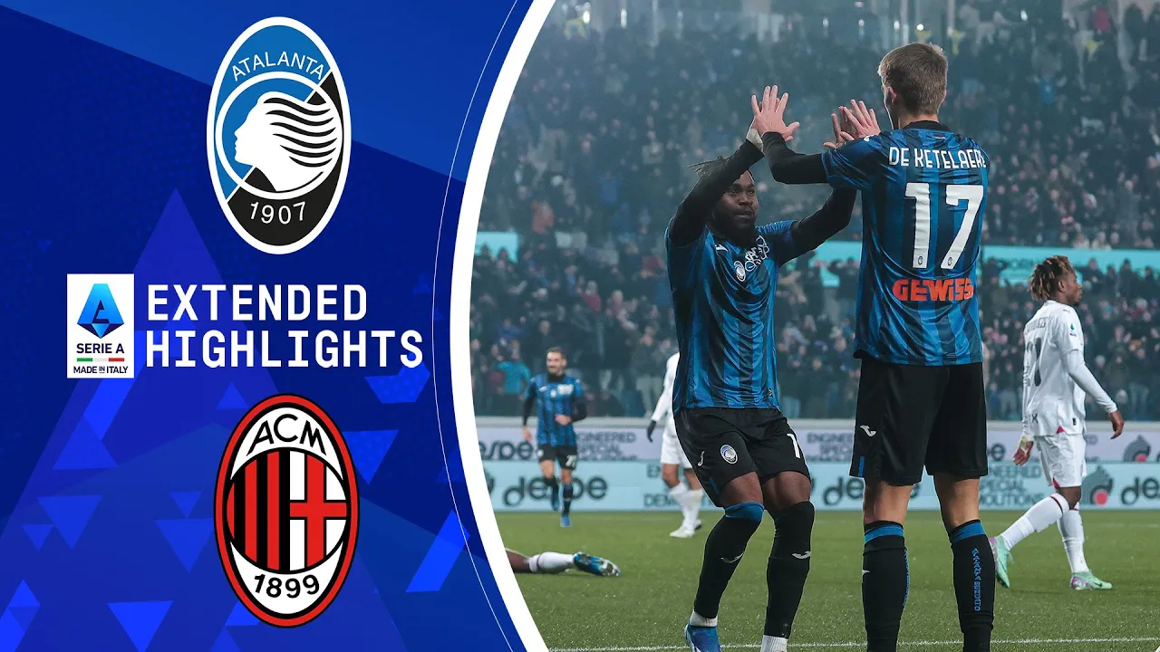 Atalanta vs. AC Milan : Extended Highlights | Serie A | CBS ...