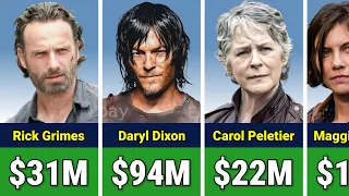 The Walking Dead Cast Salary Net Worth Then vs Now