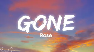 Download ROSÉ - GONE (Lyrics) MP3