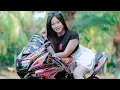 Download Lagu cewek cantik cantik naik motor ninja r video viral di tiktok modifikasi motor dua tak