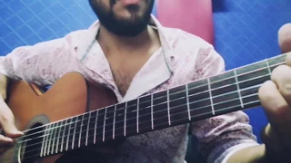 عزف انترو اغنية قصاد عيني جيتار   دندنها