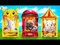 Download Lagu Tek Renkli Evcil Hayvan Evi Yarışması! LadyBug vs Pomni vs Pokemon